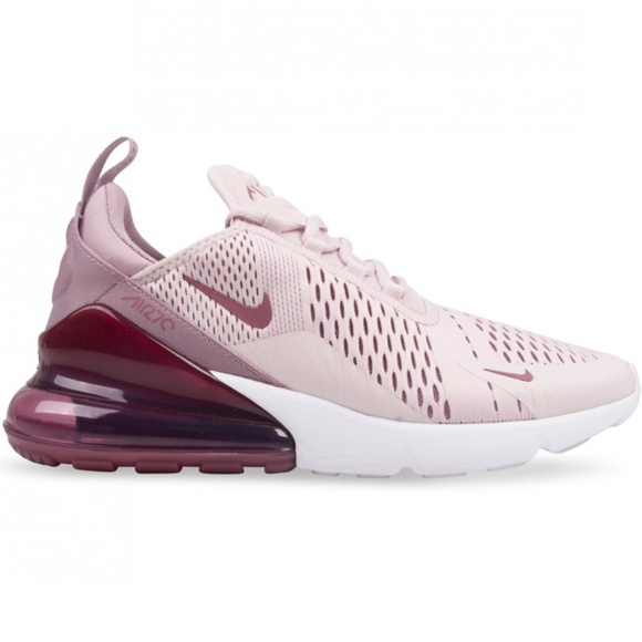 nike air max 270 barely rose women's shoe